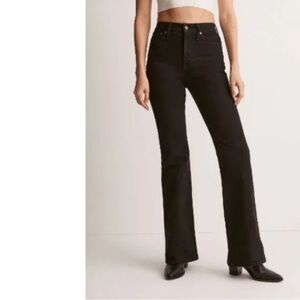 Madewell Black Vintage Flare Denim Jeans